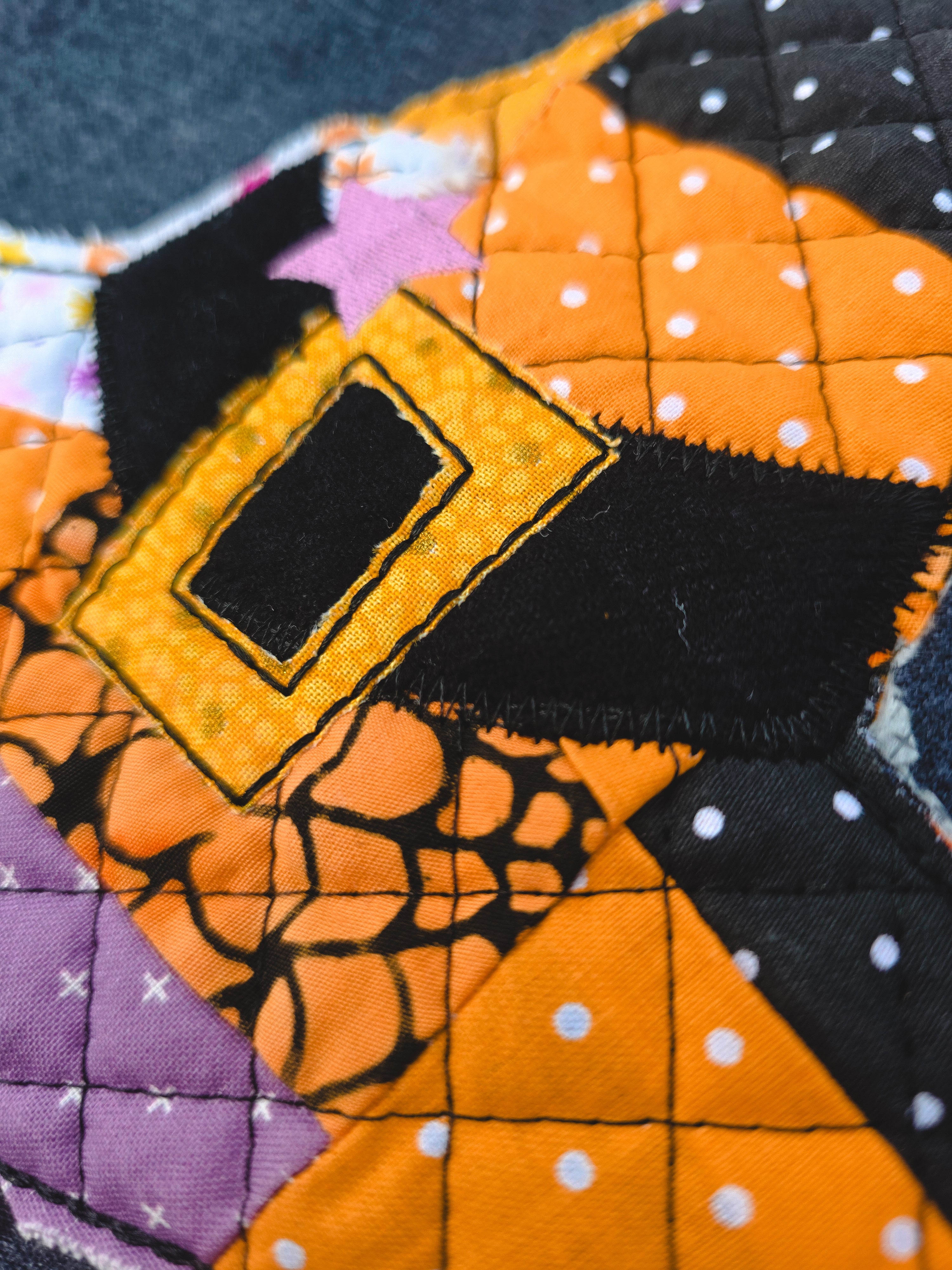 SEASONAL: patchwork witchin' hour crewneck