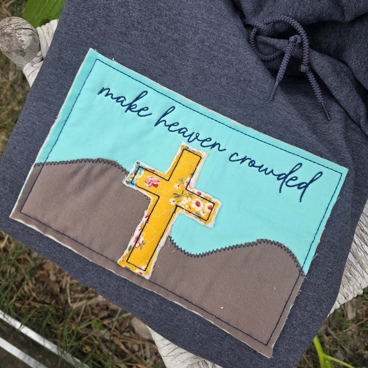 make heaven crowded hoodie