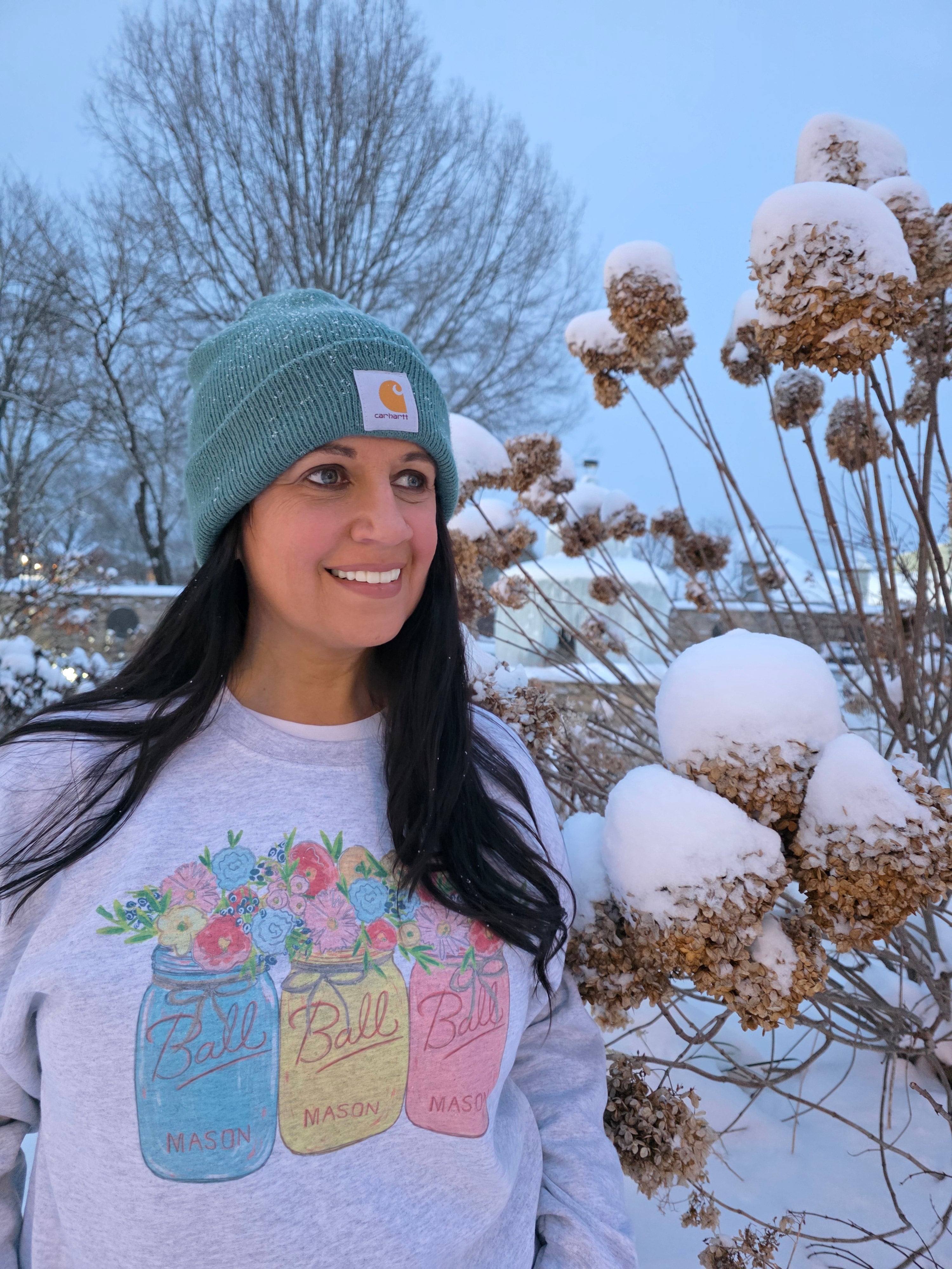 mountain blooms crewneck